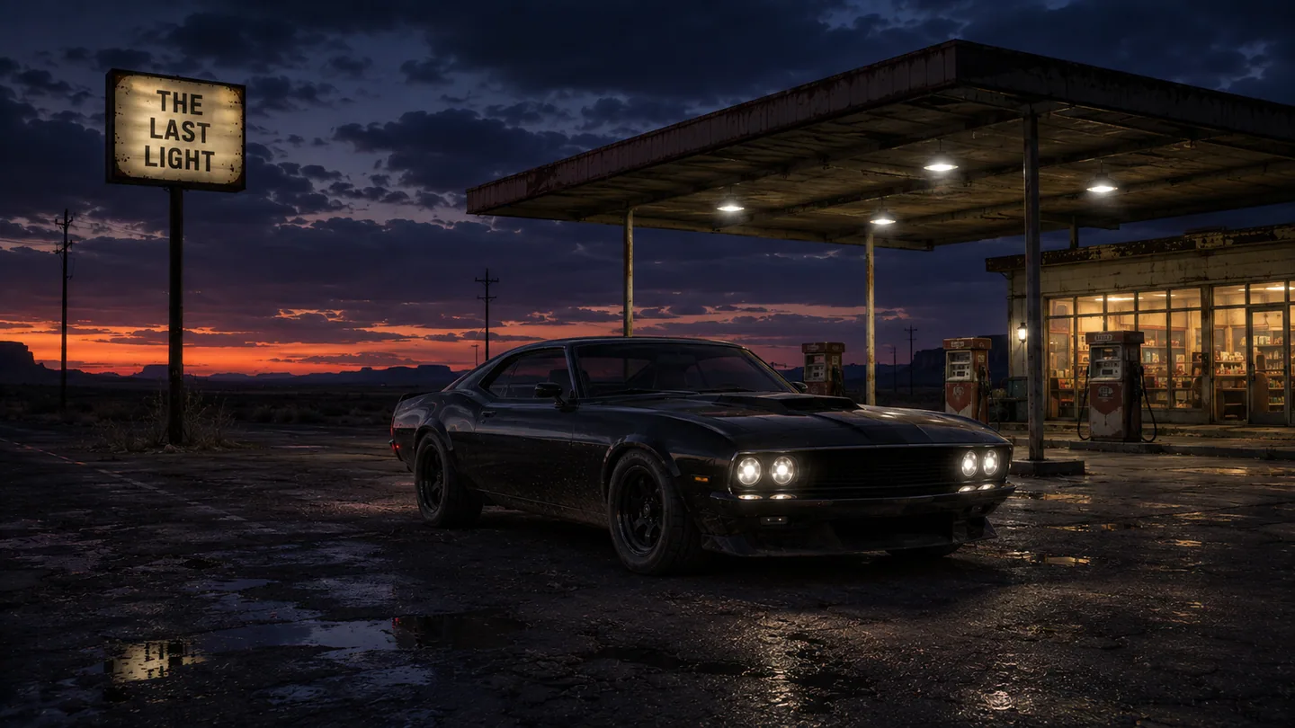 The car parked at Last Light